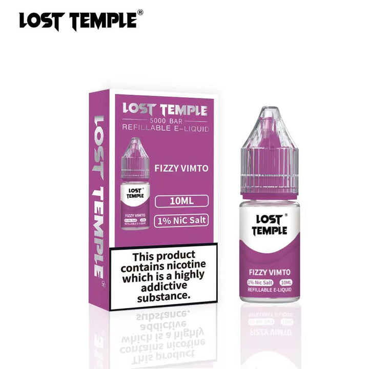 Lost Temple Nic Salts 10ml - Box of 10 - Vapeareawholesale