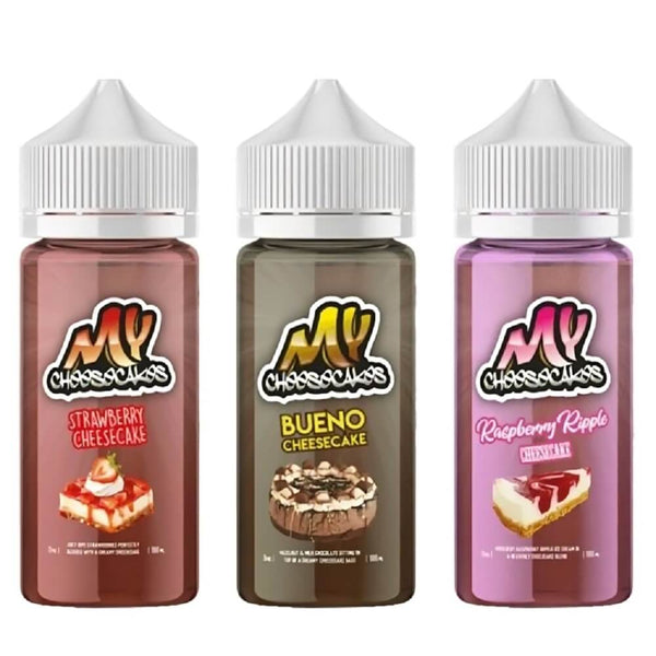 My E-Liquids Cheesecakes 100ML Shortfill - Vapeareawholesale