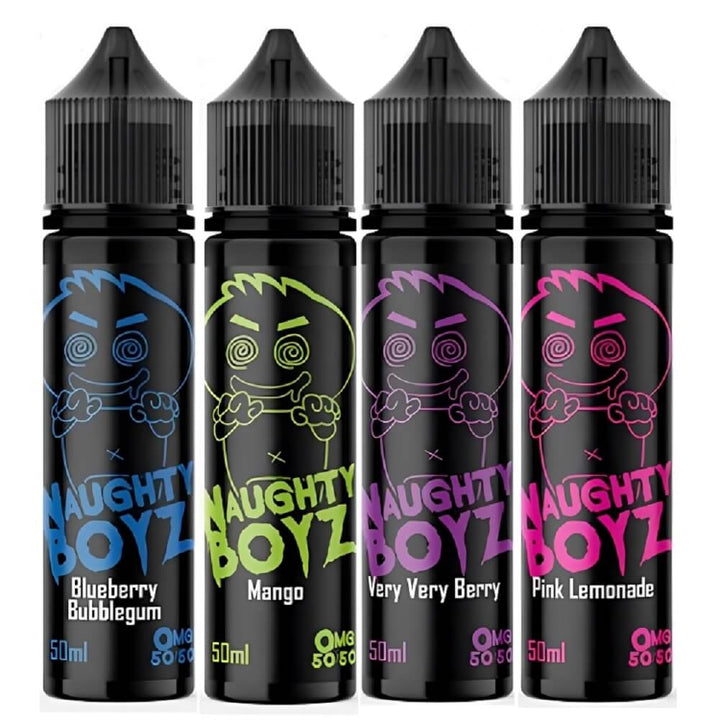 Naughty Boyz 50ml Shortfill - Vapeareawholesale