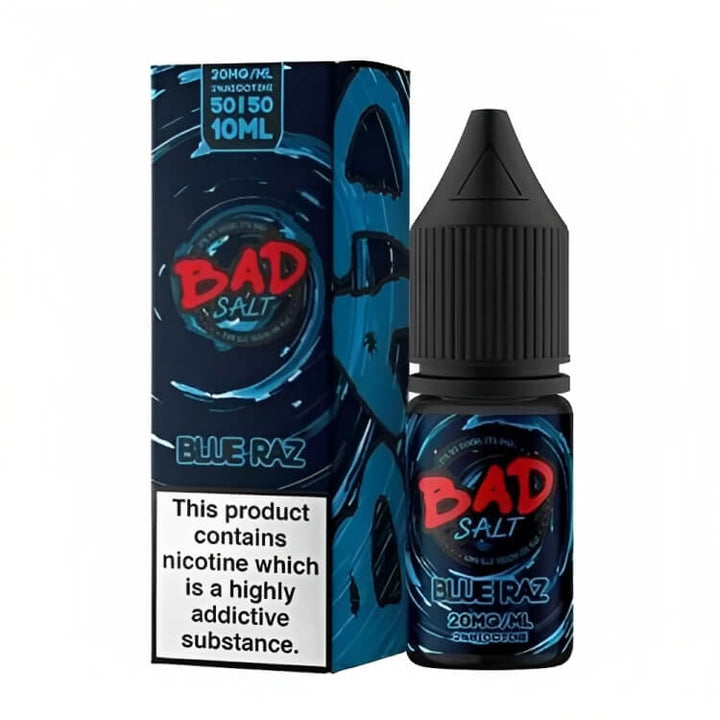 Pack of 10 Bad Salt 10ml Nic Salt - Vapeareawholesale