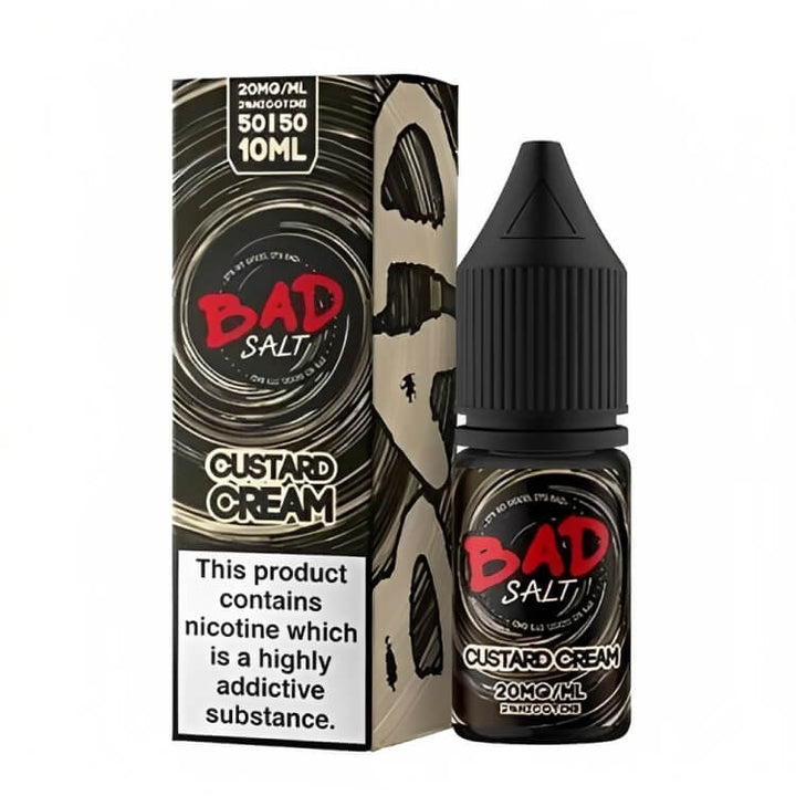 Pack of 10 Bad Salt 10ml Nic Salt - Vapeareawholesale