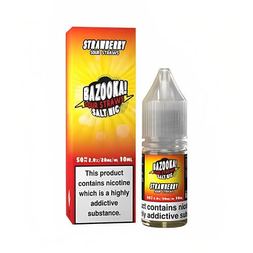 Pack of 10 Bazooka 10ml Nic Salt - Vapeareawholesale