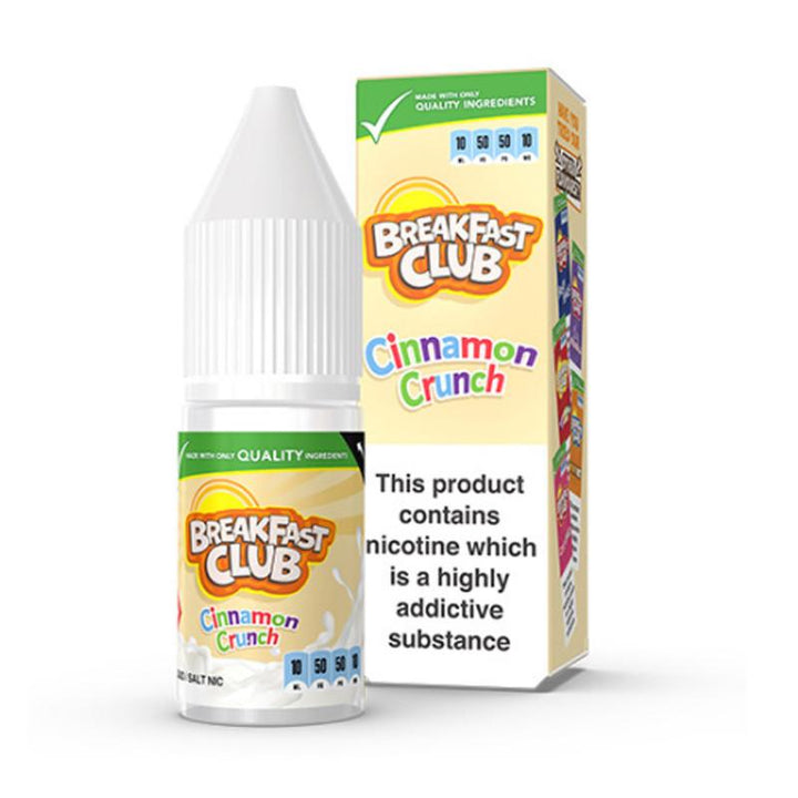 Pack of 10 Breakfast Club 10ml Nic Salt - Vapeareawholesale