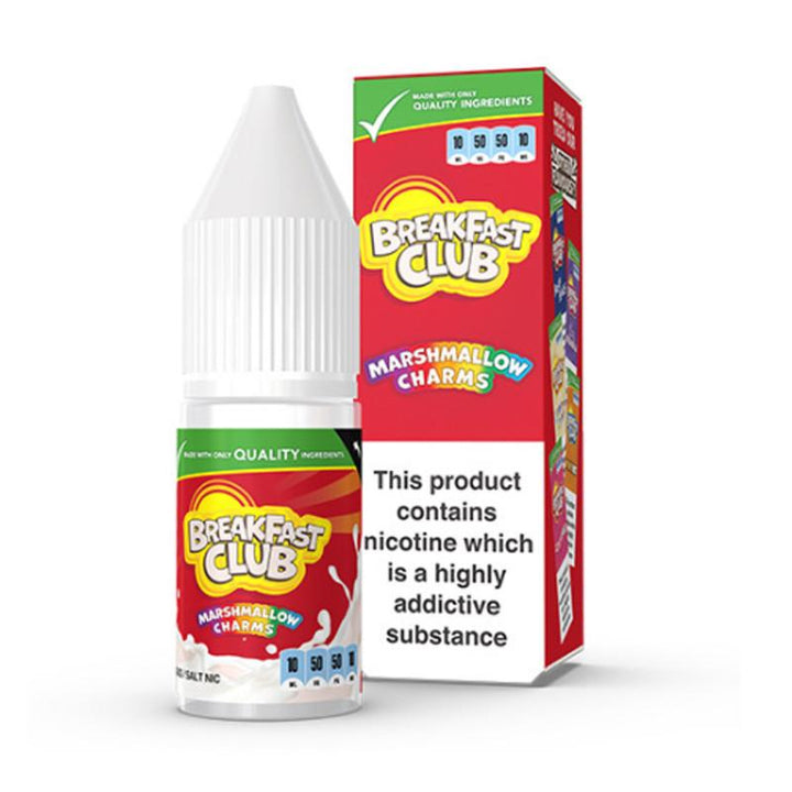 Pack of 10 Breakfast Club 10ml Nic Salt - Vapeareawholesale