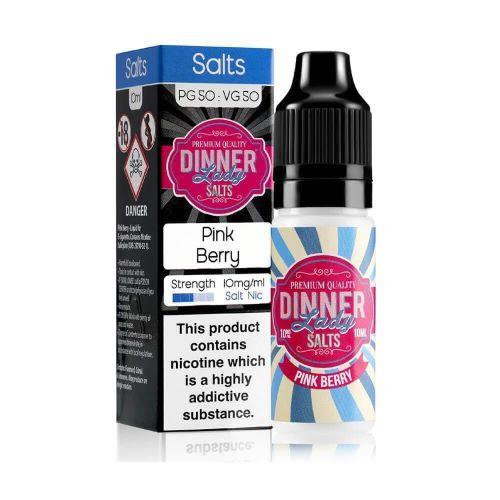 Pack of 10 Dinner Lady 10ml Nic Salts E-Liquid - Vapeareawholesale