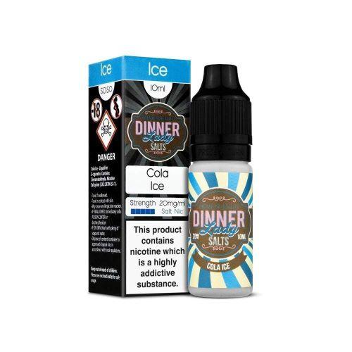 Pack of 10 Dinner Lady 10ml Nic Salts E-Liquid - Vapeareawholesale