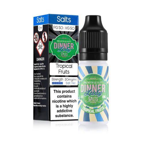 Pack of 10 Dinner Lady 10ml Nic Salts E-Liquid - Vapeareawholesale