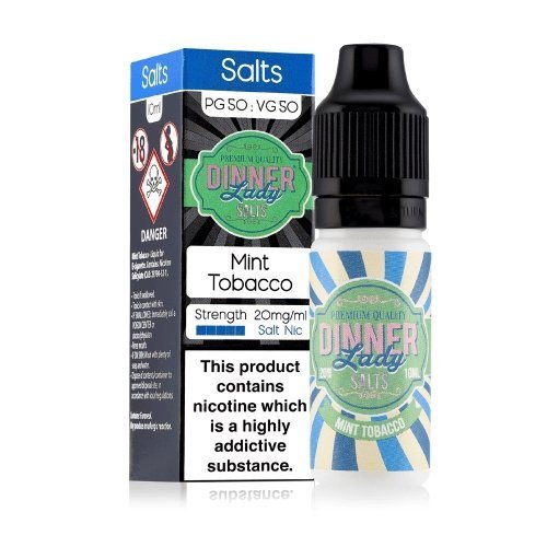 Pack of 10 Dinner Lady 10ml Nic Salts E-Liquid - Vapeareawholesale