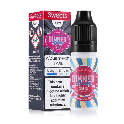 Pack of 10 Dinner Lady 10ml Nic Salts E-Liquid - Vapeareawholesale