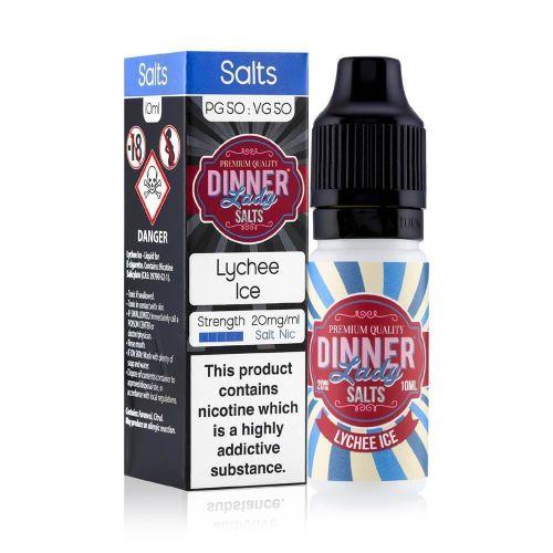 Pack of 10 Dinner Lady 10ml Nic Salts E-Liquid - Vapeareawholesale