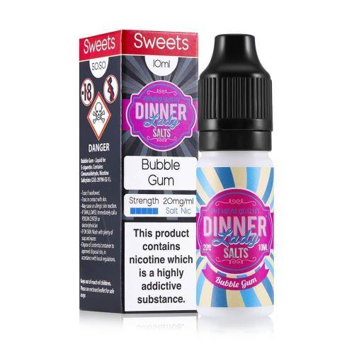 Pack of 10 Dinner Lady 10ml Nic Salts E-Liquid - Vapeareawholesale