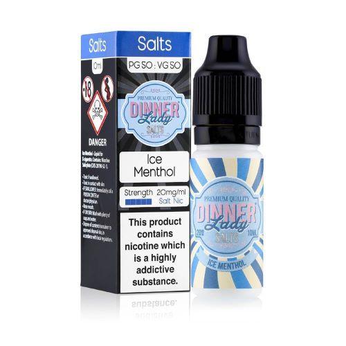 Pack of 10 Dinner Lady 10ml Nic Salts E-Liquid - Vapeareawholesale