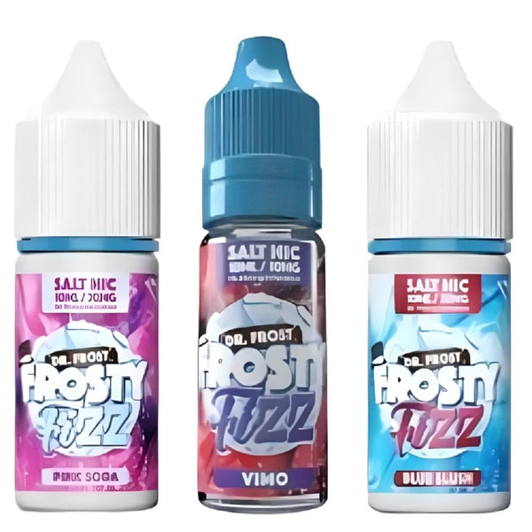 Pack of 10 Dr Frost Frosty Fizz 10ML Nic Salt - Vapewholesalesupplier