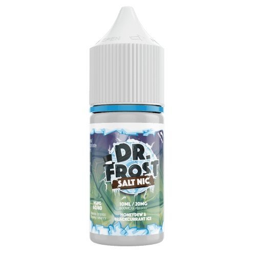 Pack of 10 Dr Frost Ice 10ML Nic Salt - Vapeareawholesale