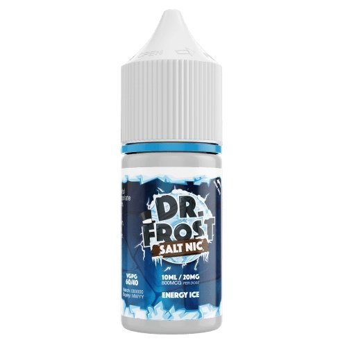 Pack of 10 Dr Frost Ice 10ML Nic Salt - Vapeareawholesale