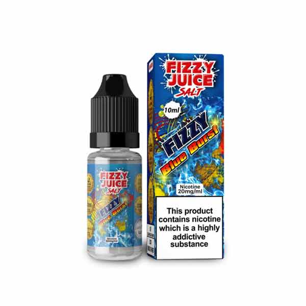 Pack of 10 Fizzy Juice 10ML Nic Salt - Vapeareawholesale