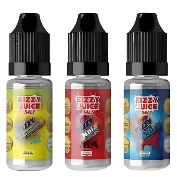 Pack of 10 Fizzy Juice 10ML Nic Salt - Vapeareawholesale