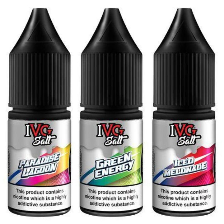 Pack of 10 IVG Crushed 10ML Nic Salt - Vapeareawholesale