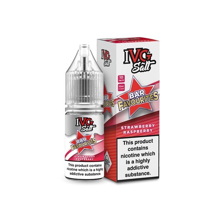 Pack of 10 IVG Salts 10ml IVG Bar Favourites - Vapewholesalesupplier