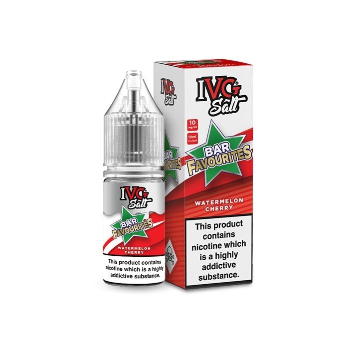 Pack of 10 IVG Salts 10ml IVG Bar Favourites - Vapewholesalesupplier