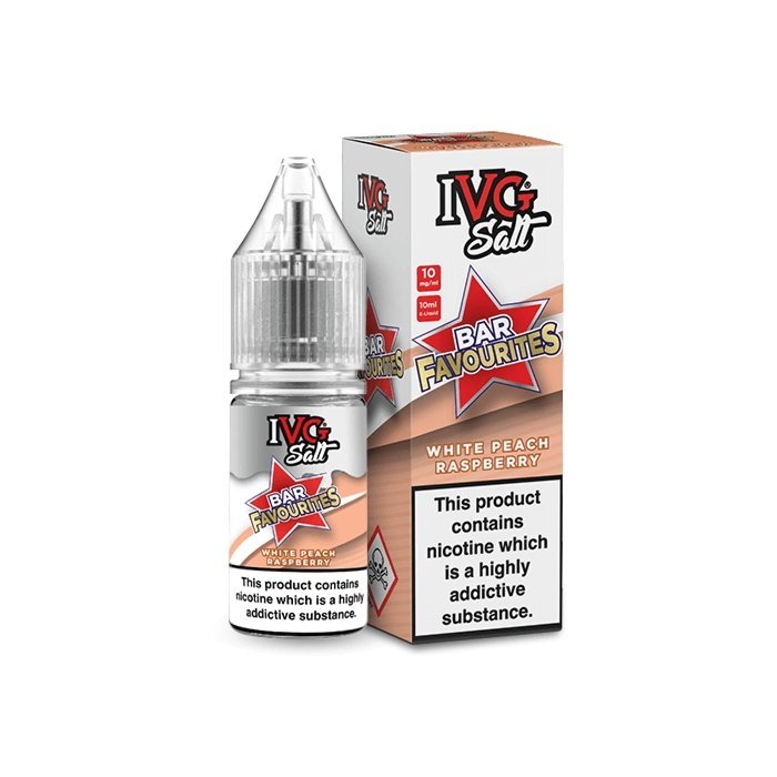 Pack of 10 IVG Salts 10ml IVG Bar Favourites - Vapewholesalesupplier