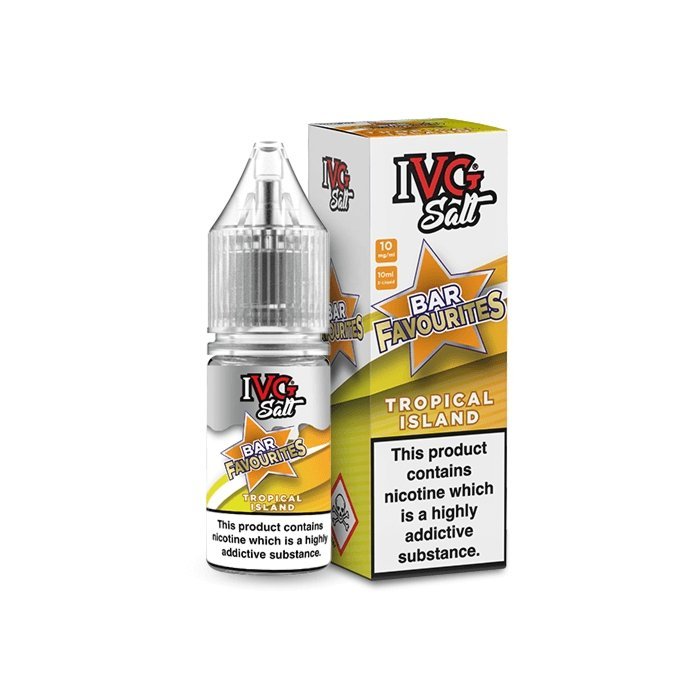 Pack of 10 IVG Salts 10ml IVG Bar Favourites - Vapewholesalesupplier