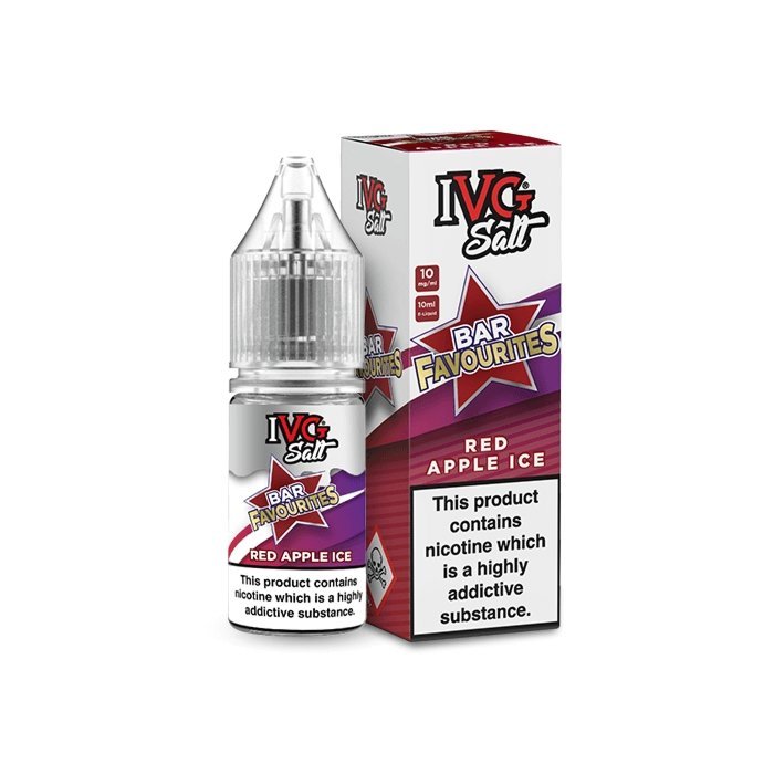 Pack of 10 IVG Salts 10ml IVG Bar Favourites - Vapewholesalesupplier