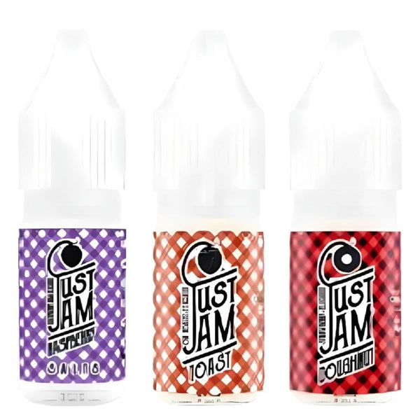 Pack of 10 Just Jam 10ML Nic Salt - Vapewholesalesupplier