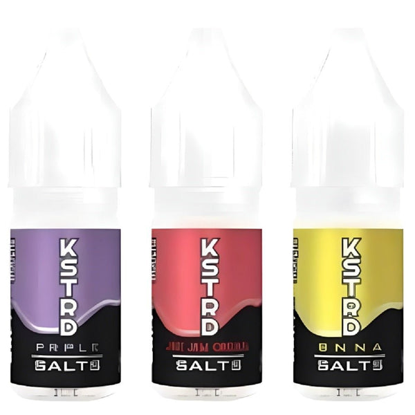 Pack of 10 Just Jam Kstrd 10ML Nic Salt - Vapeareawholesale