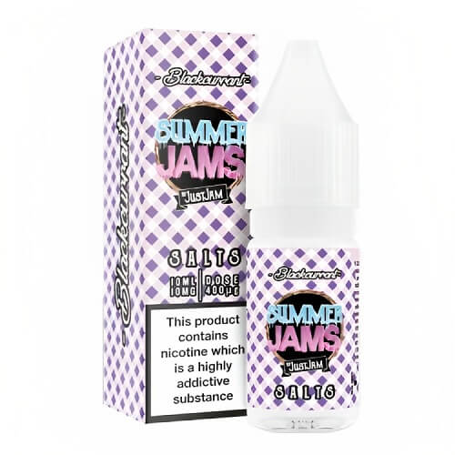 Pack of 10 Just Jam Summer Jams 10ML Nic Salt - Vapewholesalesupplier