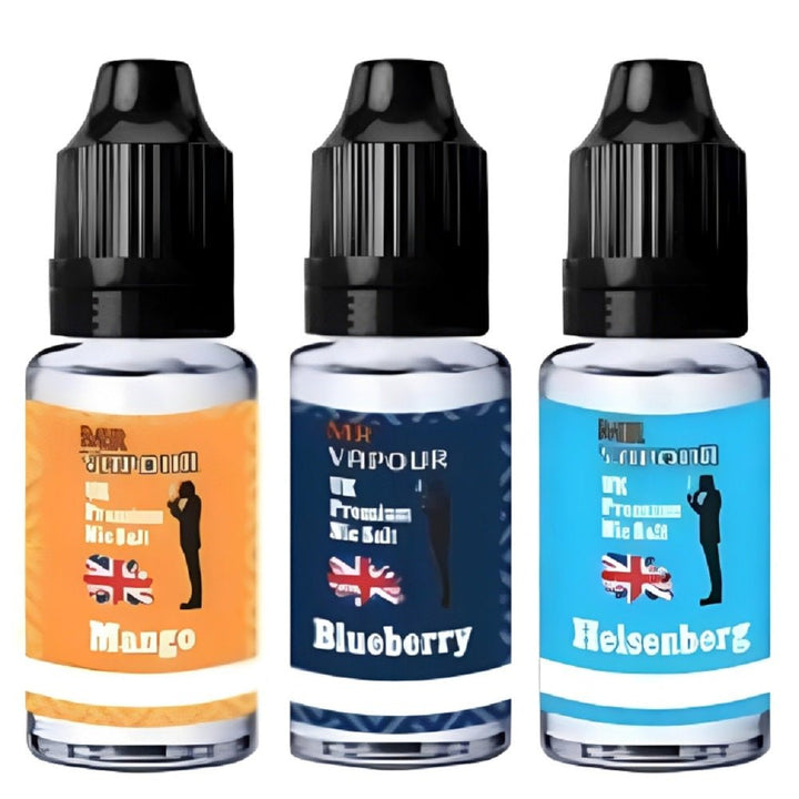 Pack of 10 Mr Vapour 10ML Nic Salt - Vapewholesalesupplier