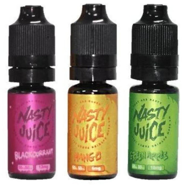 Pack of 10 Nasty Juice 10ml E-Liquid - Vapewholesalesupplier