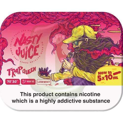 Pack of 10 Nasty Juice 10ml E-Liquid - Vapewholesalesupplier