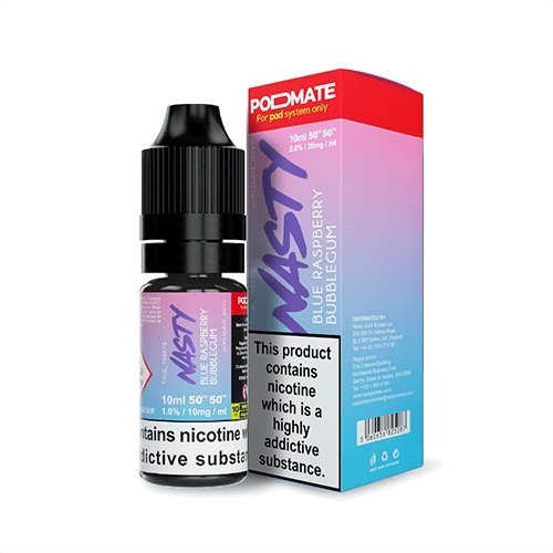 Pack of 10 Nasty Podmate Salts 10ml - Vapeareawholesale