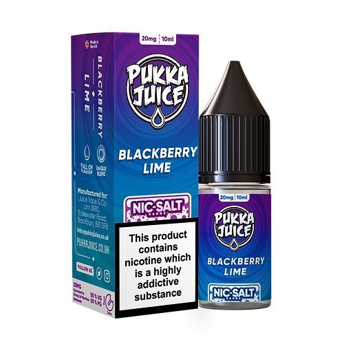 Pack of 10 Pukka Juice 10ML Nic Salt - Vapewholesalesupplier