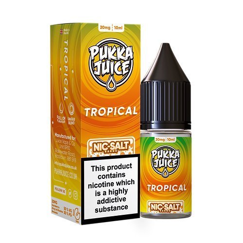 Pack of 10 Pukka Juice 10ML Nic Salt - Vapewholesalesupplier