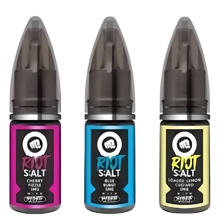 Pack of 10 Riot Squad 10ML Nic Salt - Vapewholesalesupplier