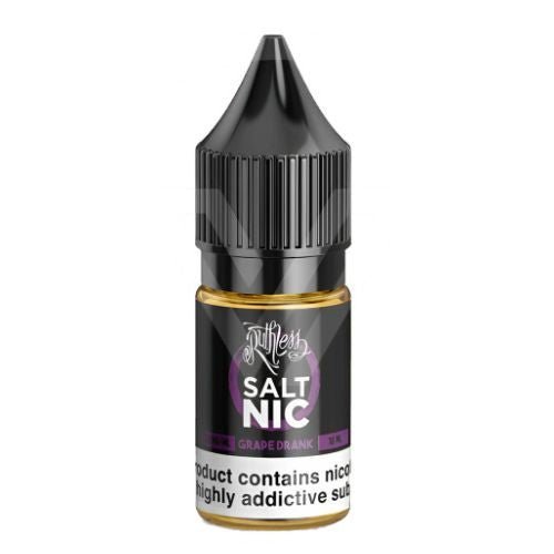 Pack of 10 Ruthless 10ML Nic Salt - Vapewholesalesupplier