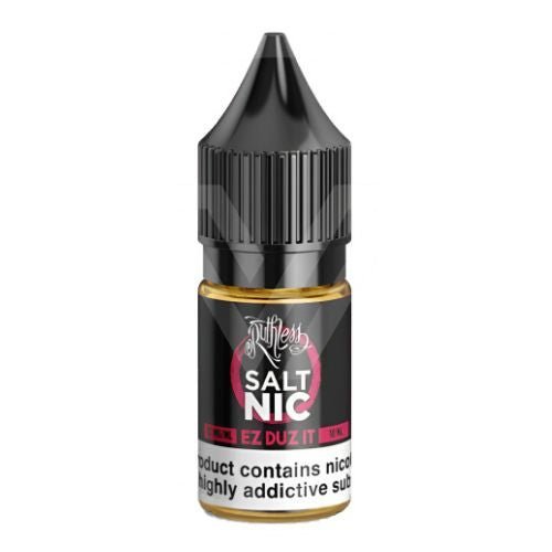 Pack of 10 Ruthless 10ML Nic Salt - Vapewholesalesupplier