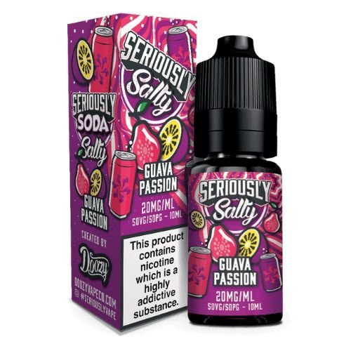 Pack of 10 Seriously Salty 10ml Nic Salt - Vapeareawholesale