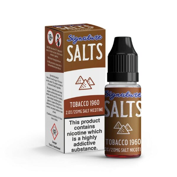 Pack of 10 Signature 10ML Nic Salt - Vapewholesalesupplier