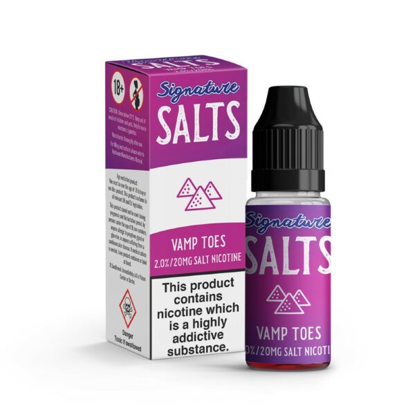 Pack of 10 Signature 10ML Nic Salt - Vapewholesalesupplier