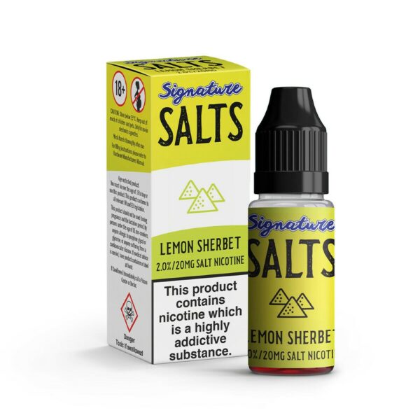 Pack of 10 Signature 10ML Nic Salt - Vapewholesalesupplier