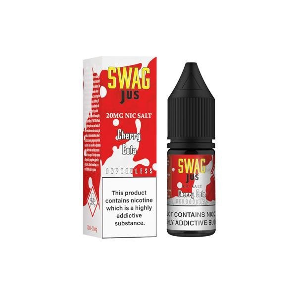 Pack of 10 Swag Jus Vapourless 10ML Nic Salt - Vapeareawholesale