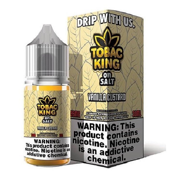 Pack of 10 Tobac King 10ML Nic Salt - Vapewholesalesupplier