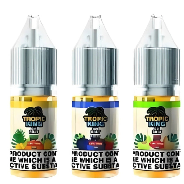 Pack of 10 Tropic King Iced 10ML Nic Salt - Vapewholesalesupplier