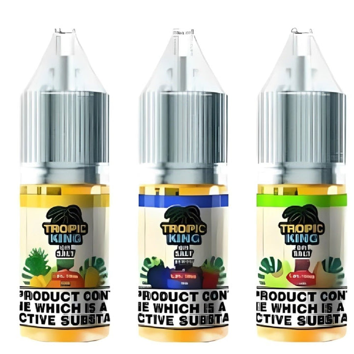 Pack of 10 Tropic King Iced 10ML Nic Salt - Vapewholesalesupplier