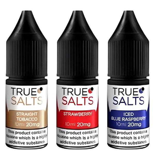 Pack of 10 True Salts 10ML Nic Salt - Vapewholesalesupplier