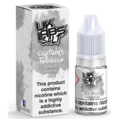 Pack of 10 UK Labs 10ML Nic Salt - Vapewholesalesupplier