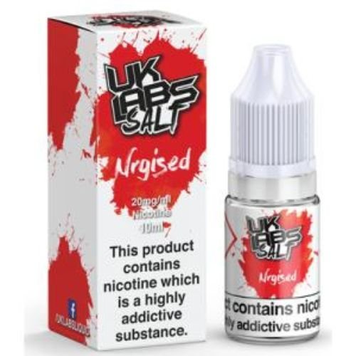 Pack of 10 UK Labs 10ML Nic Salt - Vapewholesalesupplier